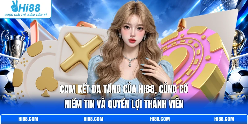 Cam kết đa tầng của Hi88, củng cố niềm tin và quyền lợi thành viên 